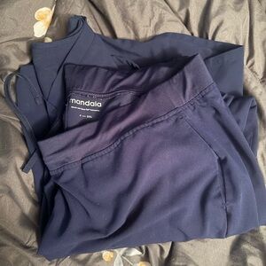 Mandala Scrub set Navy Blue